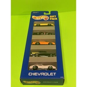 Hot‎ Wheels Chevrolet Gift Pack 5 Car Set 1993 New #12403 Vintage - Mattel -